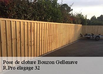 Pose de cloture  bouzon-gellenave-32290 R.Pro élagage 32