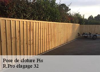 Pose de cloture  pis-32500 R.Pro élagage 32