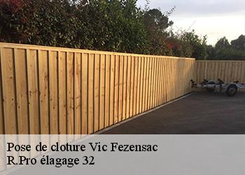 Pose de cloture  vic-fezensac-32190 R.Pro élagage 32