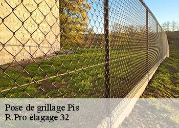 Pose de grillage  pis-32500 R.Pro élagage 32